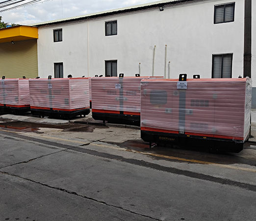 7 Tổ Máy Phát Điện Dự Phòng 40kVA cho Trạm Viễn Thông tại Châu Phi