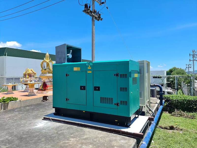 Máy Phát Điện Dự Phòng 60kVA Cho Ngôi Chùa tại Thái Lan