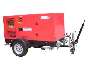 Máy Phát Điện Công Nghiệp Xe Rơ Moóc 15-500kVA