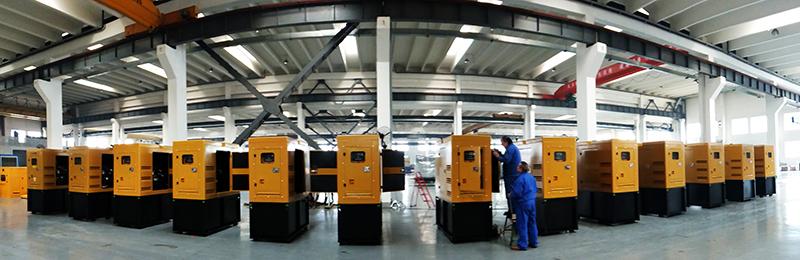 Máy phát điện công nghiệp cách âm 20-750kVA