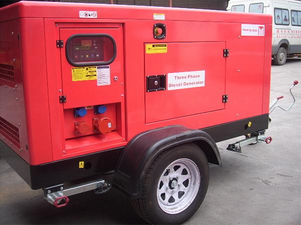 Máy Phát Điện Công Nghiệp Xe Rơ Moóc 15-500kVA