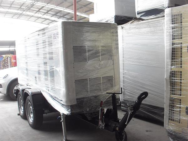 Máy Phát Điện Công Nghiệp Xe Rơ Moóc 15-500kVA
