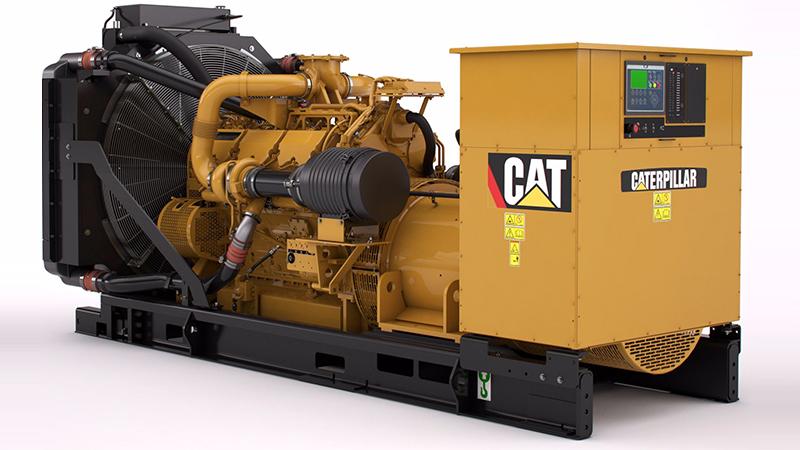 Máy phát điện Caterpillar động cơ Diesel Caterpillar 160-200kW