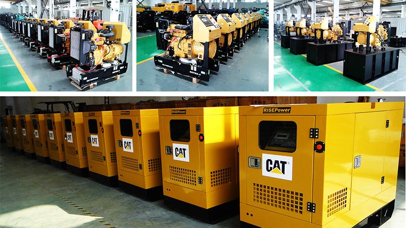 Máy phát điện Caterpillar động cơ Diesel Caterpillar 160-200kW