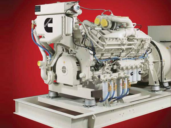 Máy Phát Điện Tàu Thủy Cummins 40-800kW